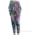 95% Polyester 5% Spandex Print Lady&#39;s Leggings